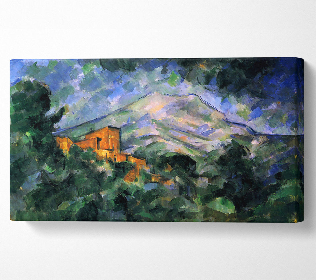  A Canvas Print of Cezanne St Victoire And Chateau Noir Canvas Art
