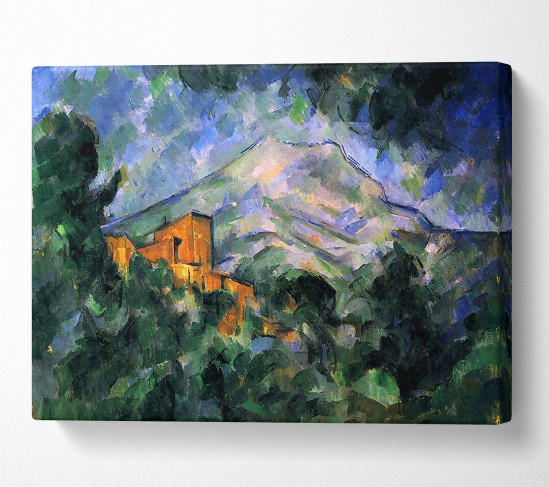  A Canvas Print of Cezanne St Victoire And Chateau Noir Canvas Art