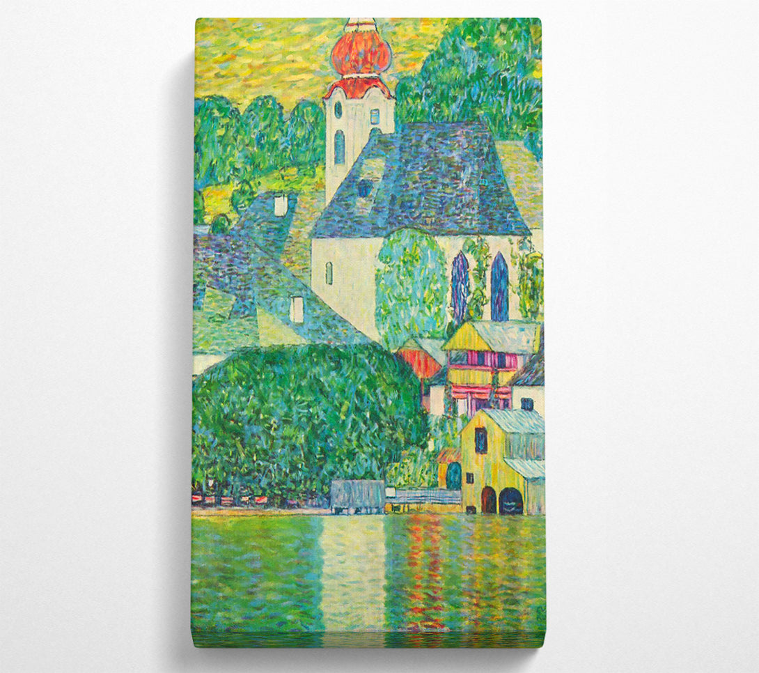  A Canvas Print of Klimt St Wolfgang Church Canvas Print