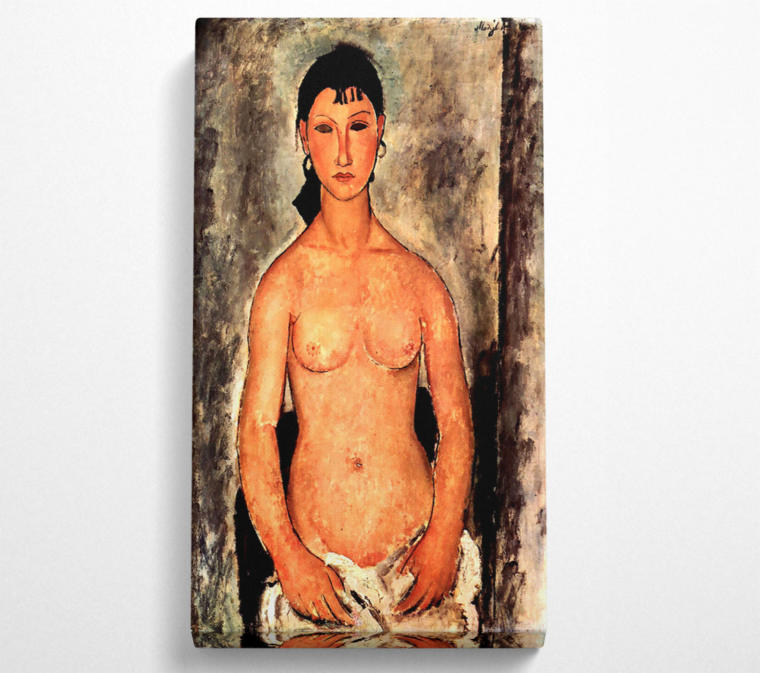  A Canvas Print of Modigliani Standing Elvira Canvas Wall Art