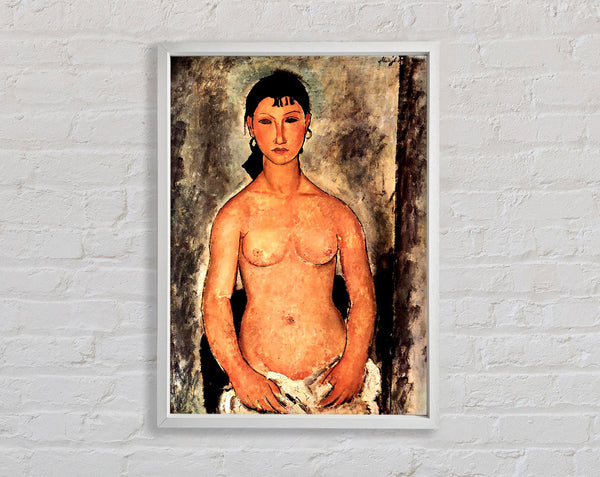 Modigliani Standing Elvira Framed Print