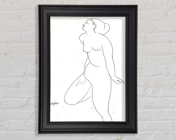 Modigliani Standing Nude 2 Framed Print
