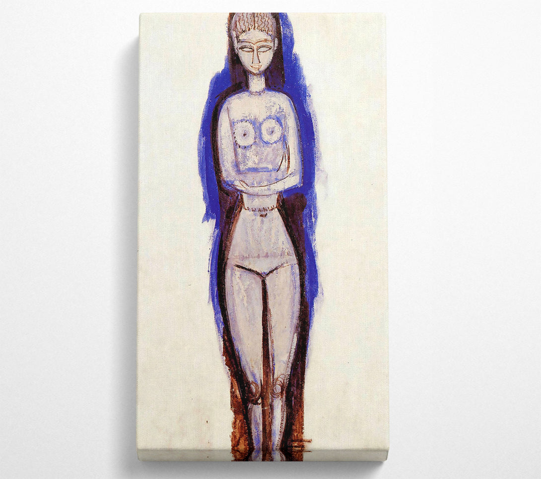  A Canvas Print of Modigliani Standing Nude Canvas Art