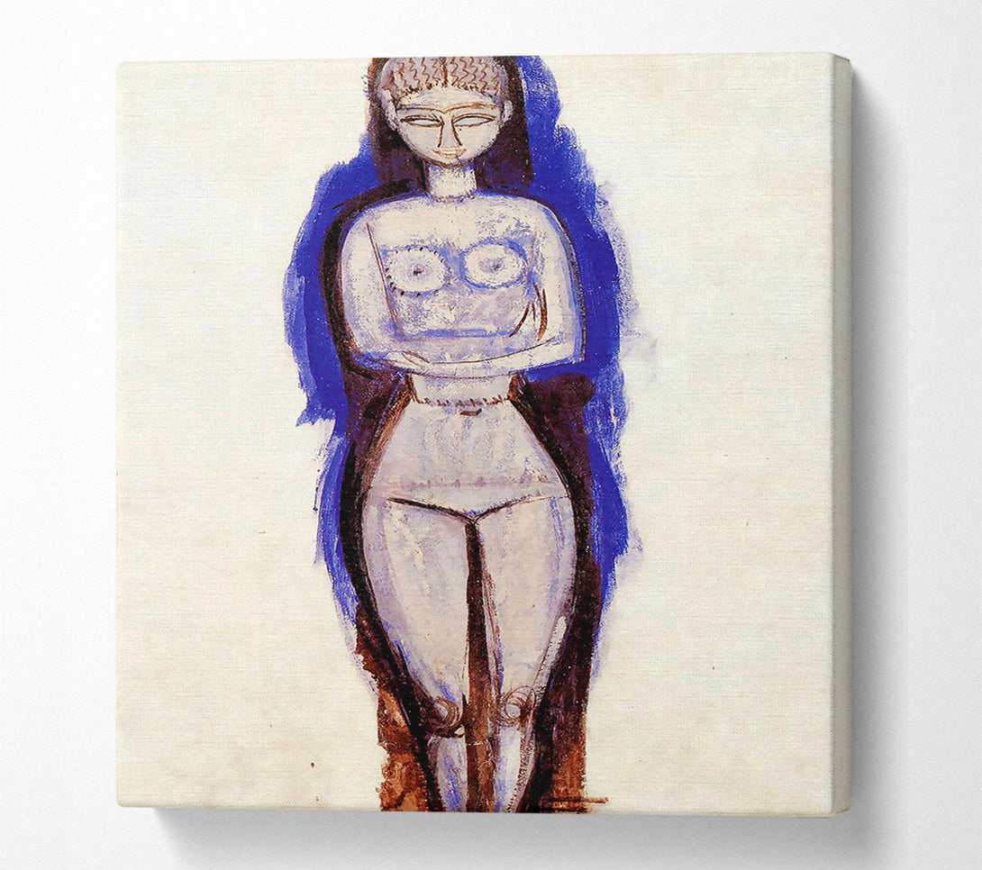  A Canvas Print of Modigliani Standing Nude Canvas Art