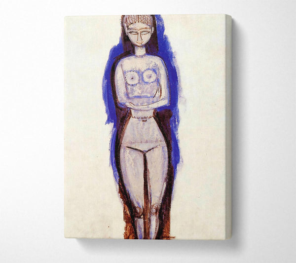  A Canvas Print of Modigliani Standing Nude Canvas Art