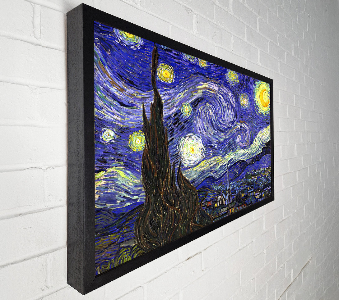  A Canvas Print of Starry Night Canvas Wall Art
