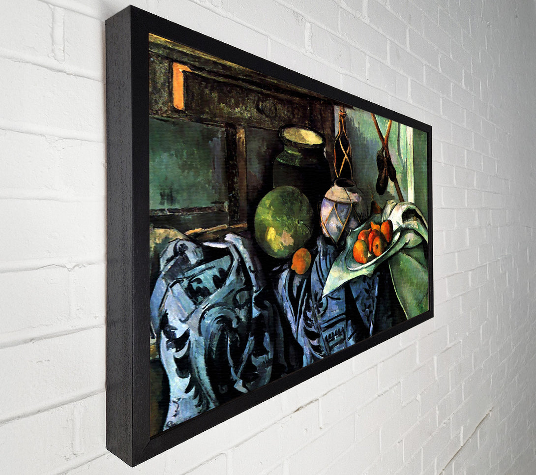  A Canvas Print of Cezanne Still Life With Eggplant Canvas Art