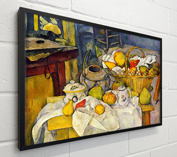 Cezanne Still Life With Fruit Basket