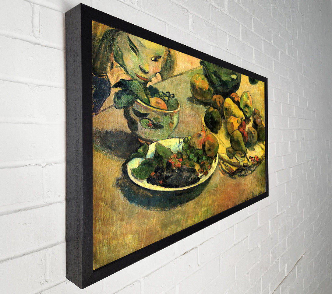  A Canvas Print of Gauguin Still Life With Fruit Canvas Wall Art