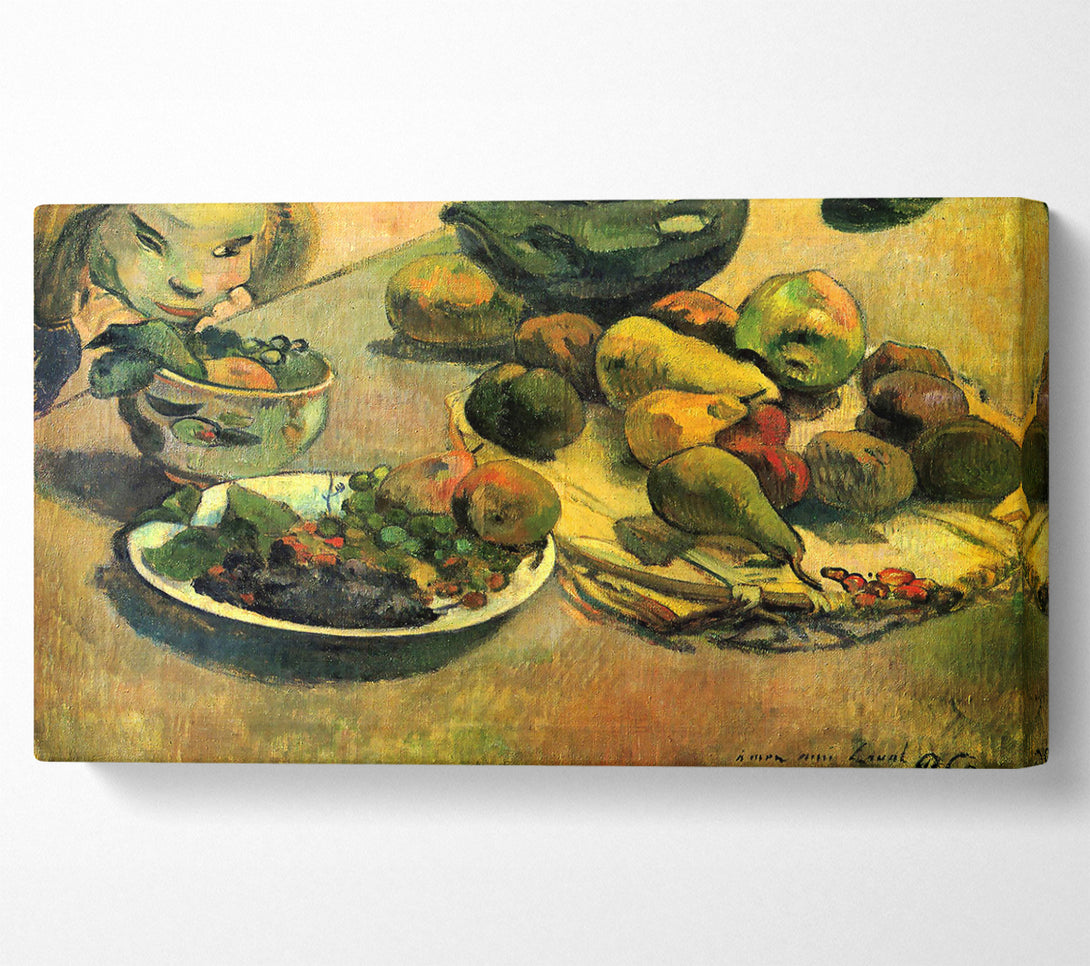 A Canvas Print of Gauguin Still Life With Fruit Canvas Wall Art