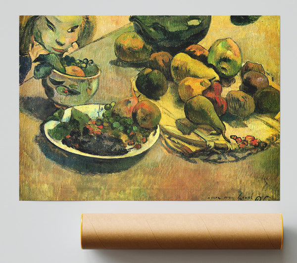 Gauguin Still Life With Fruit Giclee Print