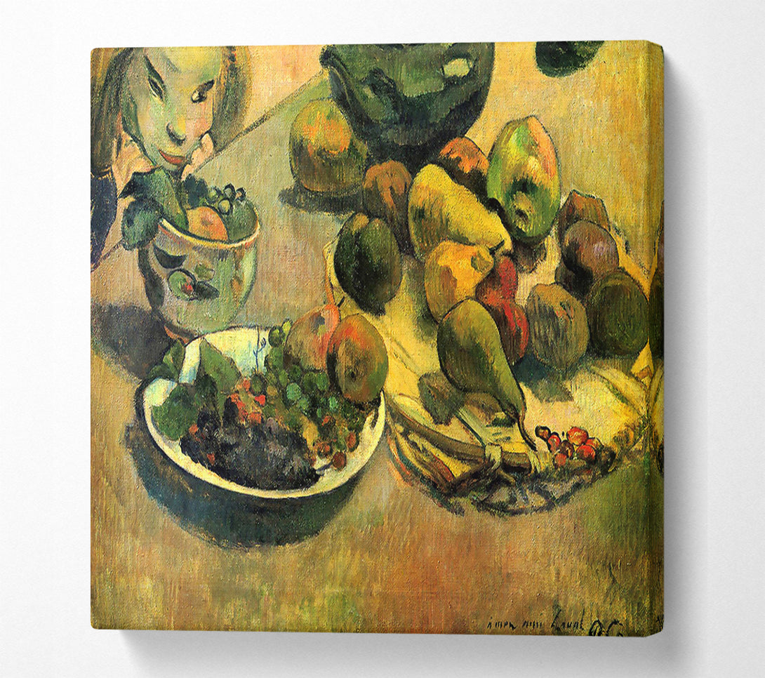  A Canvas Print of Gauguin Still Life With Fruit Canvas Wall Art