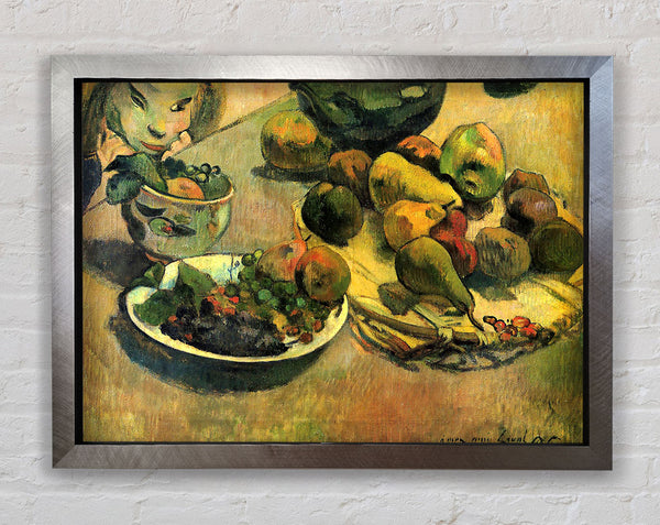 Gauguin Still Life With Fruit Framed Print