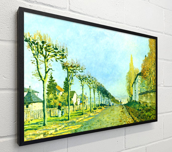 Sisley Street In Louveciennes