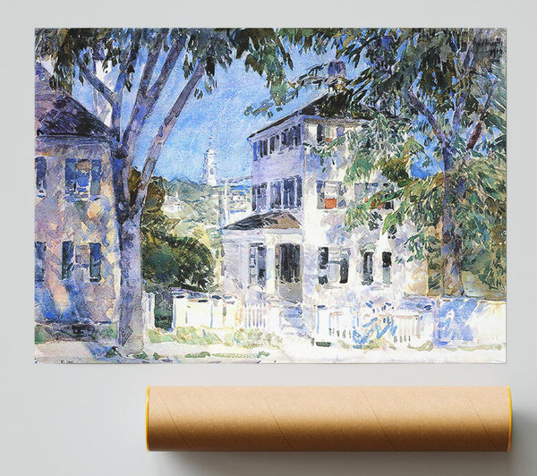 Hassam Street In Portsmouth Print
