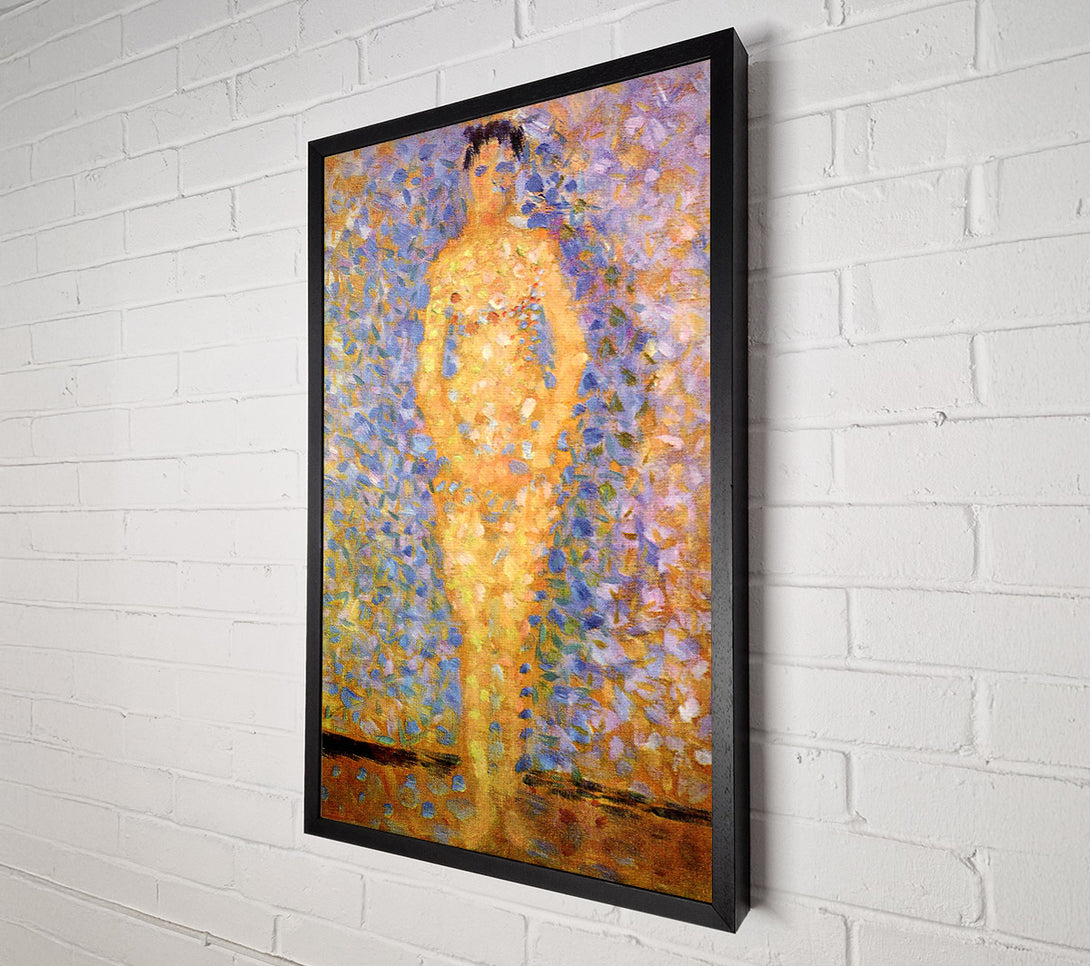  A Canvas Print of Seurat Study Of A Model Canvas Wall Art