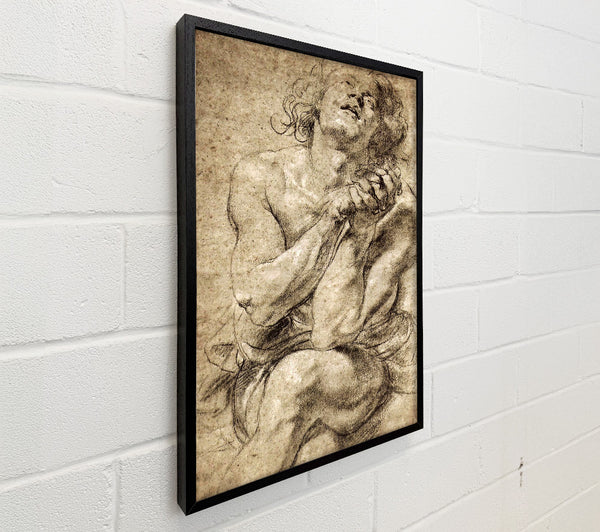 Rubens Study Of Daniel In The Lions Den