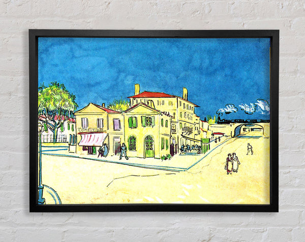 Van Gogh Study On Vincents House In Arles Framed Print