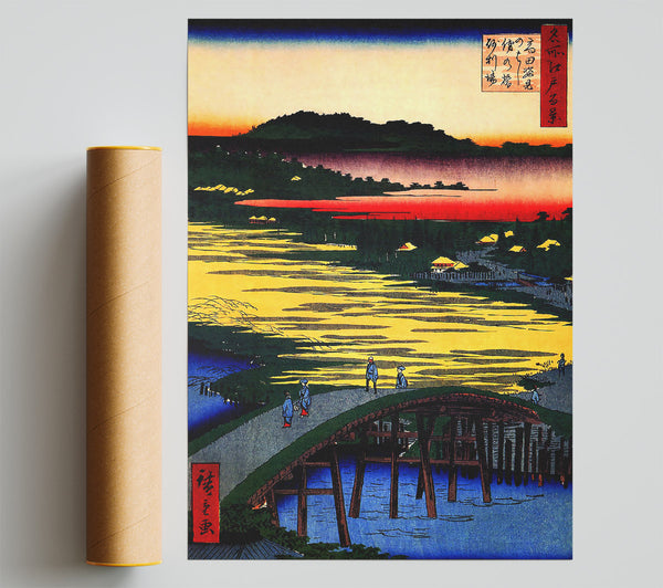 Hiroshige Sugatami Bridge Print