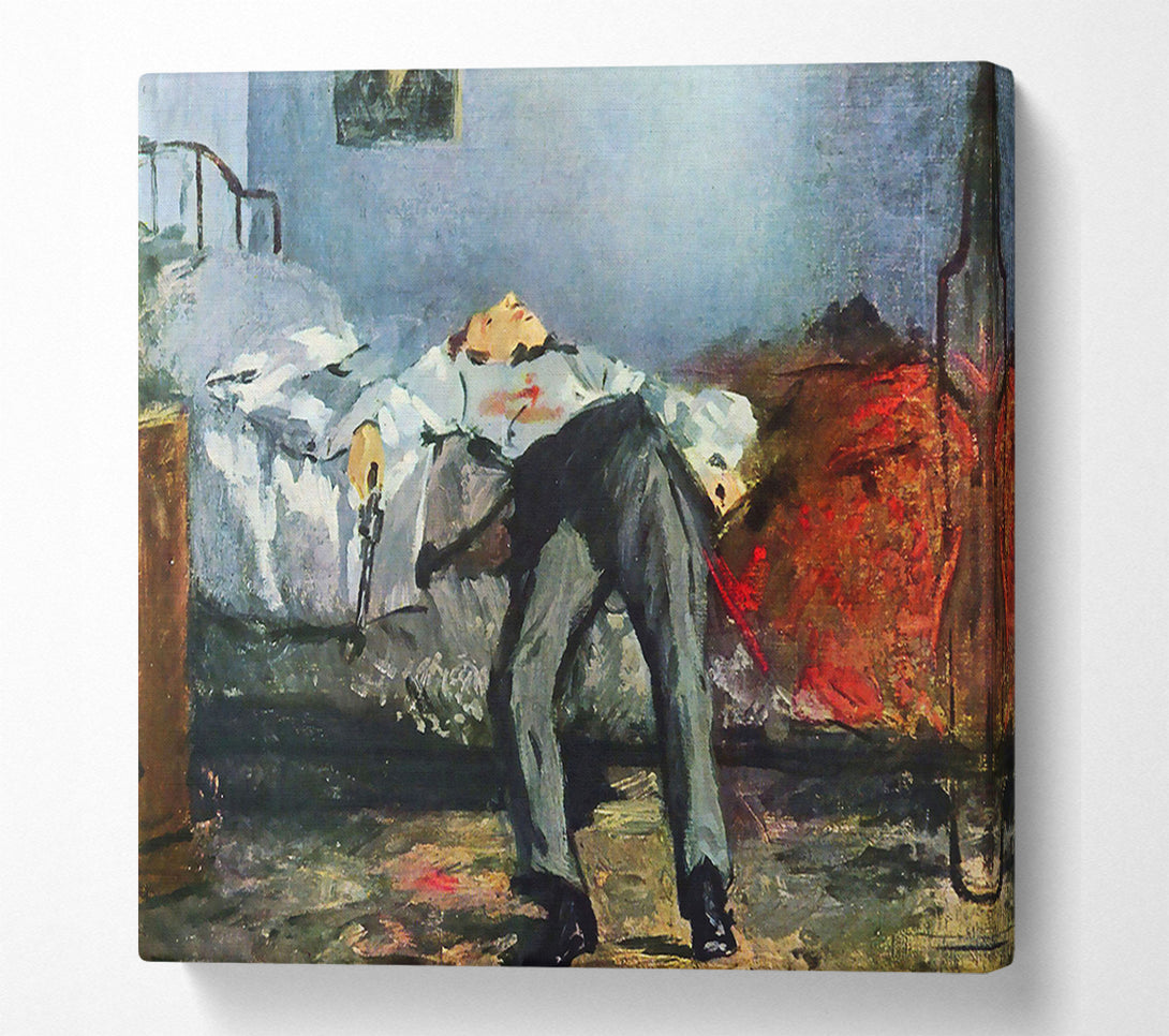  A Canvas Print of Manet Suicide Canvas Print