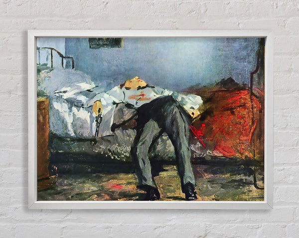 Manet Suicide Framed Print