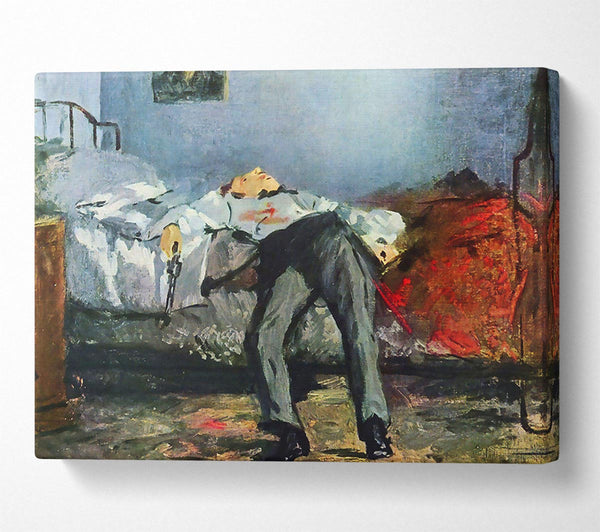  A Canvas Print of Manet Suicide Canvas Print