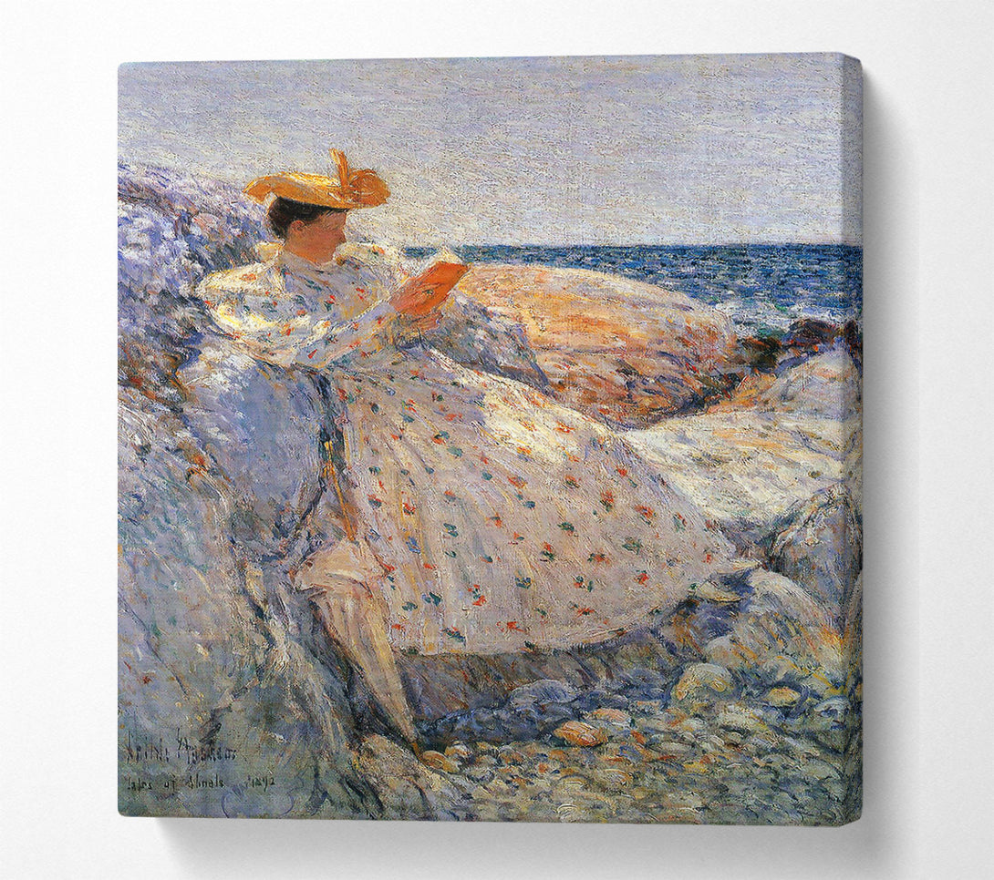  A Canvas Print of Hassam Summer Sunlight Canvas Print