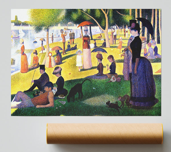 Seurat Sunday At La Grande Jatte Print