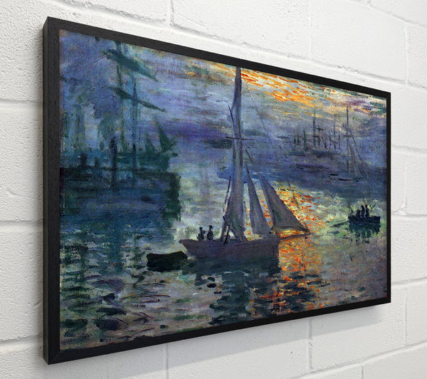 Monet Sunrise At Sea 1