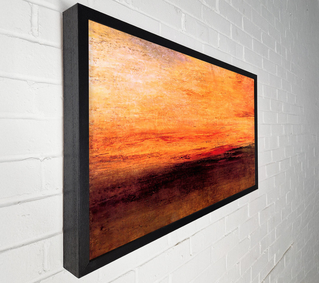  A Canvas Print of Joseph Mallord Turner Sunset Canvas Art
