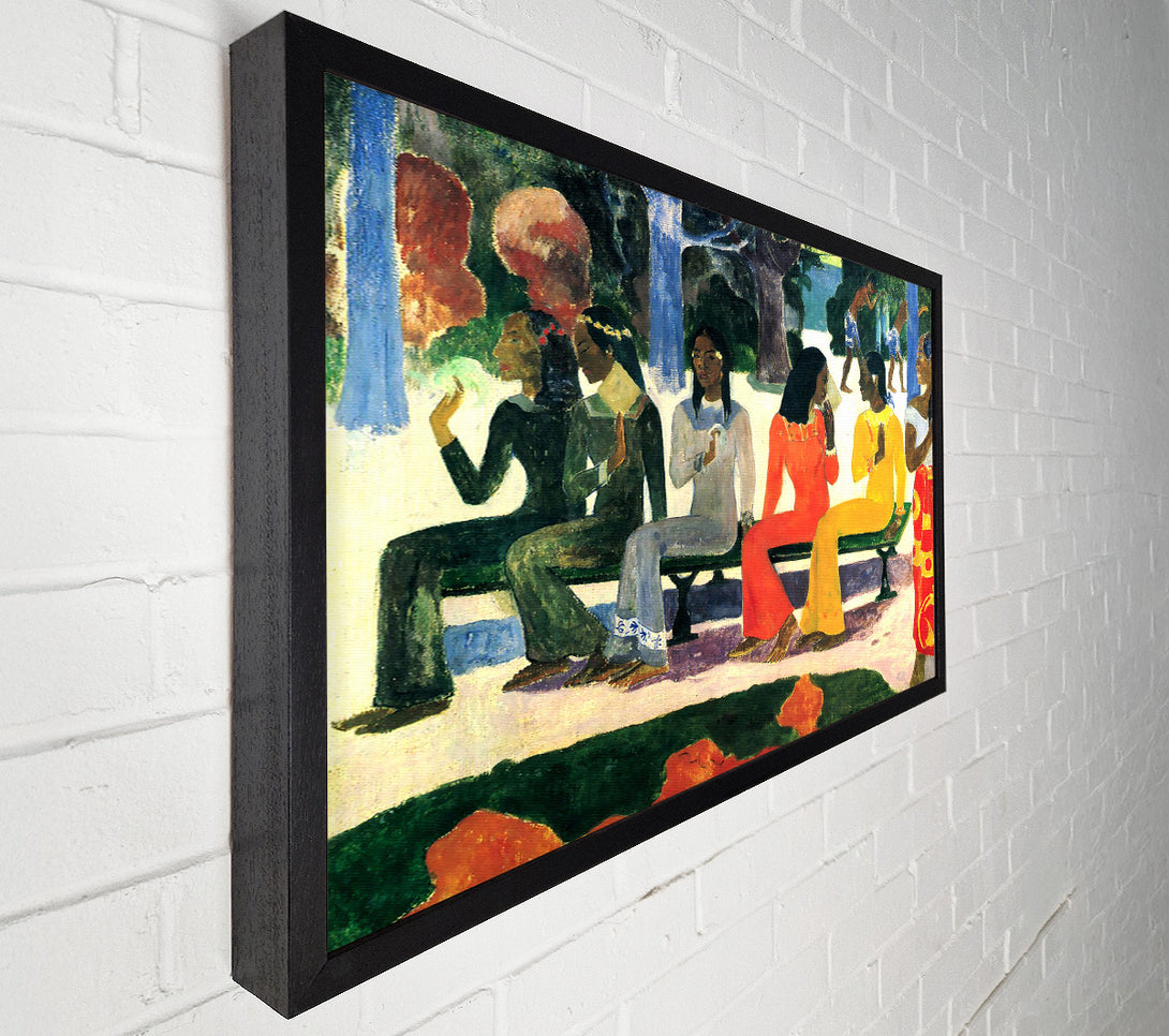  A Canvas Print of Gauguin Ta Matete Canvas Art