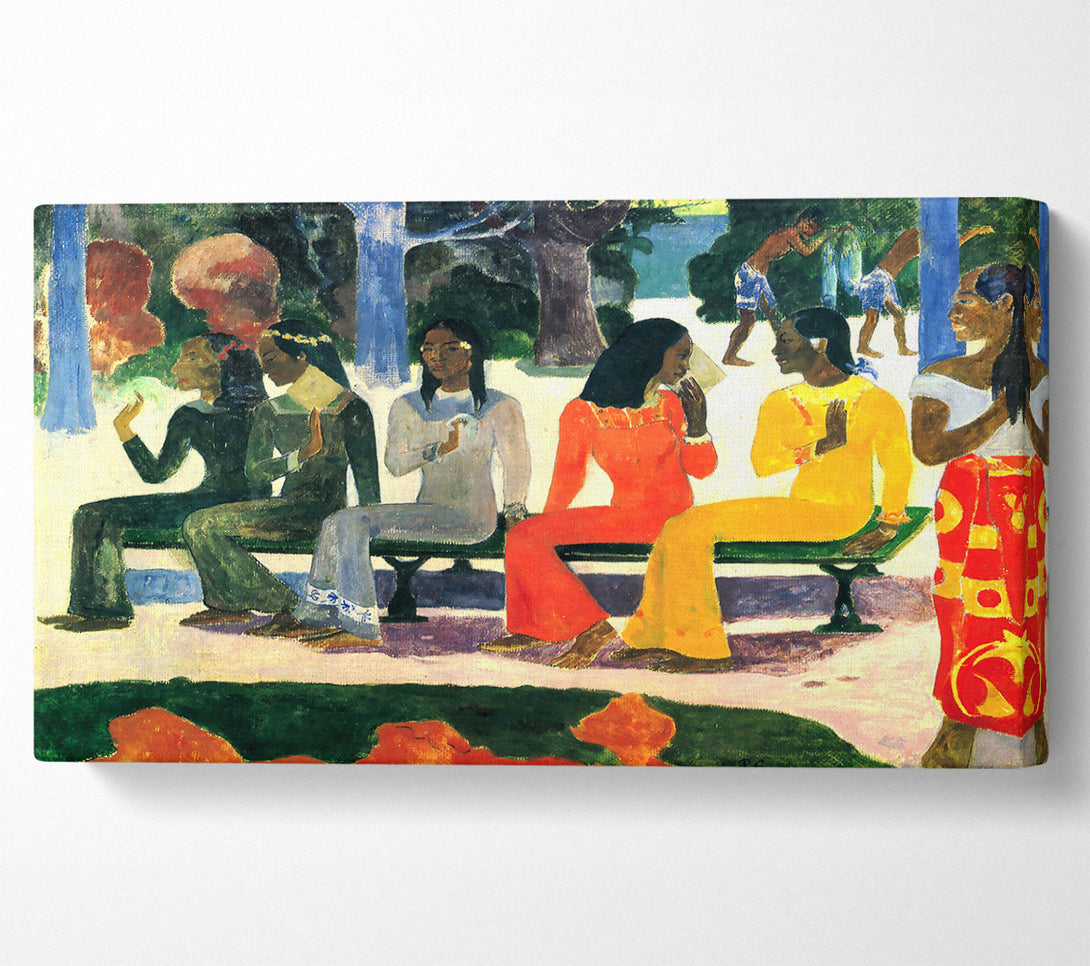  A Canvas Print of Gauguin Ta Matete Canvas Art