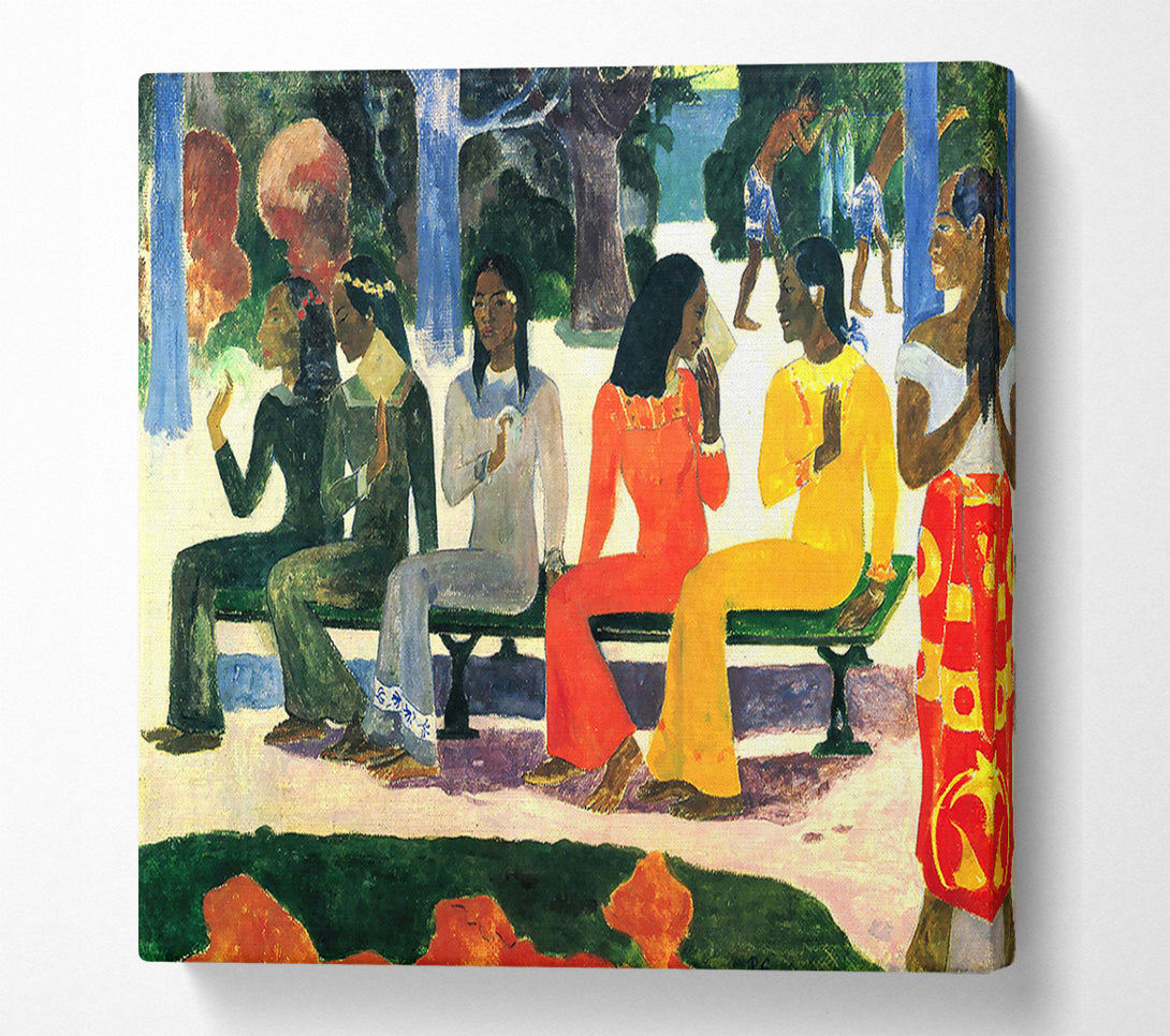  A Canvas Print of Gauguin Ta Matete Canvas Art