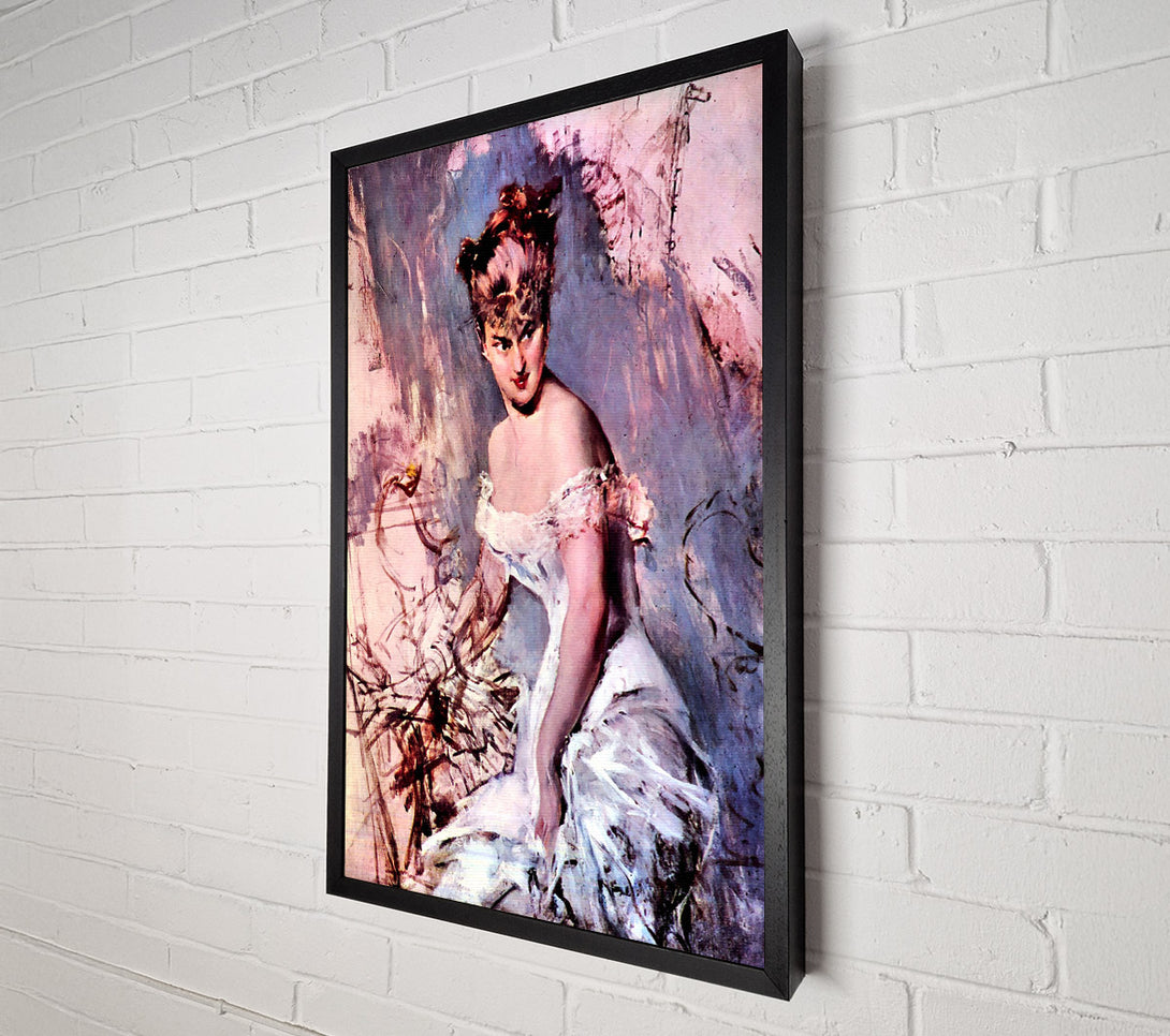  A Canvas Print of Giovanni Boldini The Actress Alice Regnault Canvas Wall Art