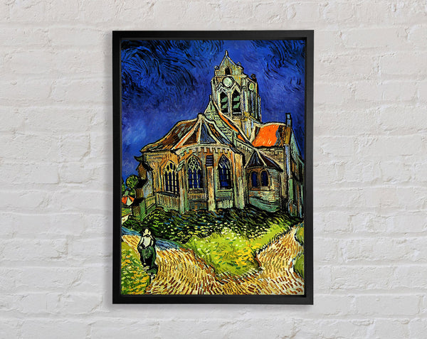 Van Gogh The Church At Auvers Framed Print