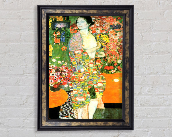 Klimt The Dancer Framed Print