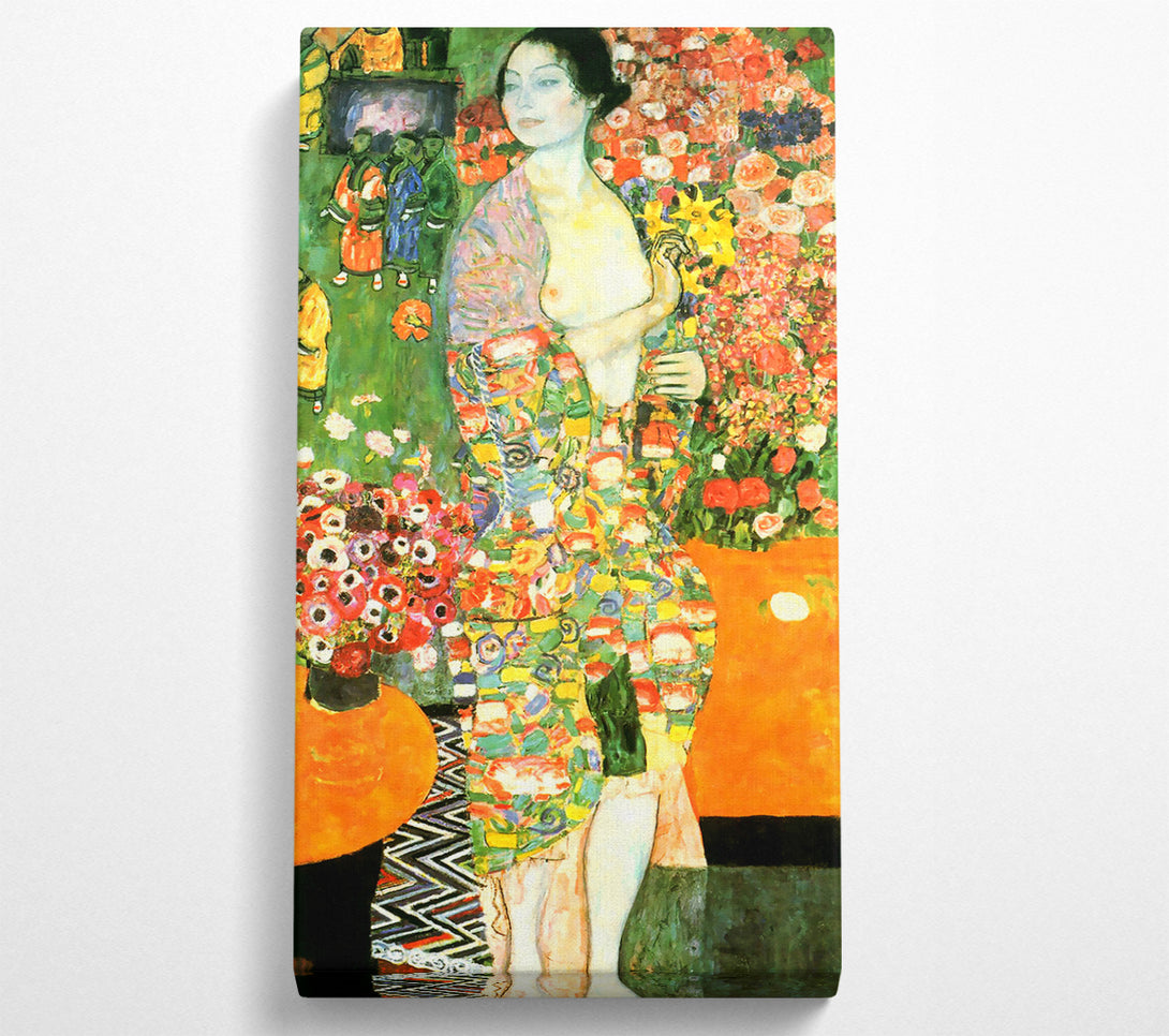  A Canvas Print of Klimt The Dancer Canvas Print