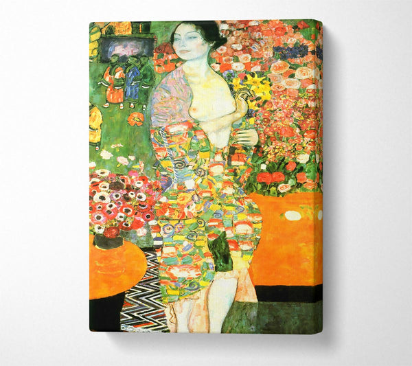  A Canvas Print of Klimt The Dancer Canvas Print