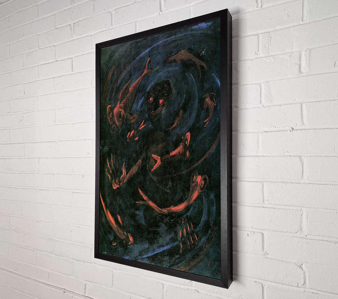  A Canvas Print of Walter Gramatte The Dream Of The Fish 1 Canvas Art