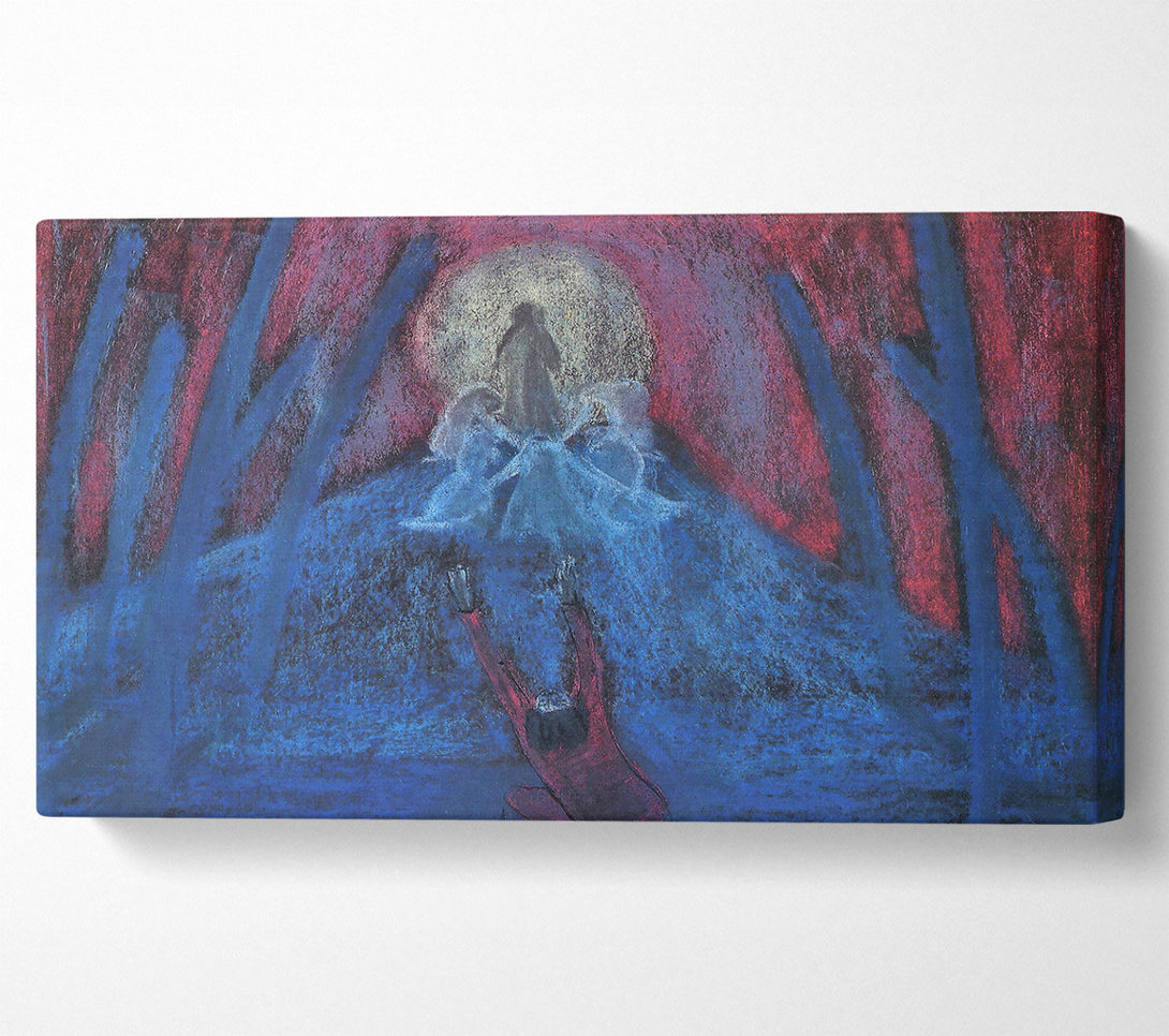  A Canvas Print of Walter Gramatte The Dreaming Boy Canvas Print
