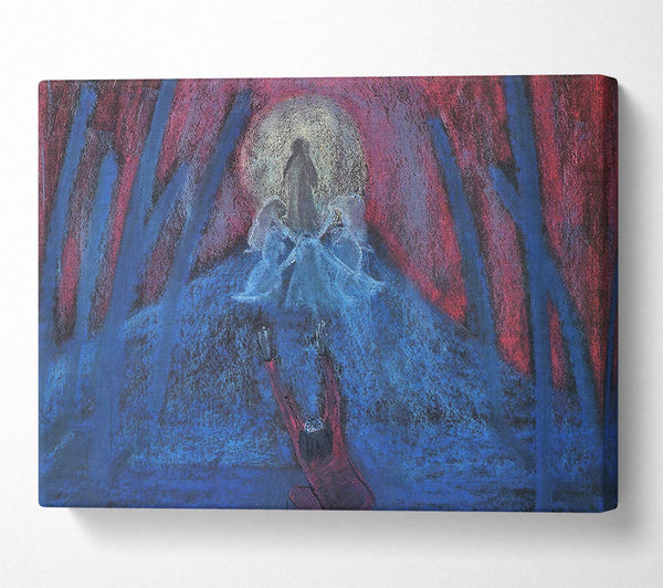  A Canvas Print of Walter Gramatte The Dreaming Boy Canvas Print