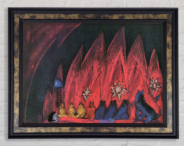 Walter Gramatte The Dreaming Boy 5 Framed Print