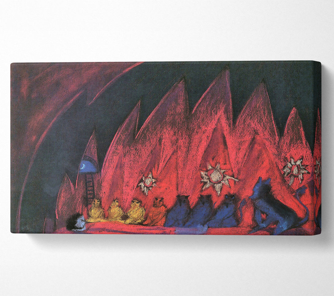  A Canvas Print of Walter Gramatte The Dreaming Boy 5 Canvas Art