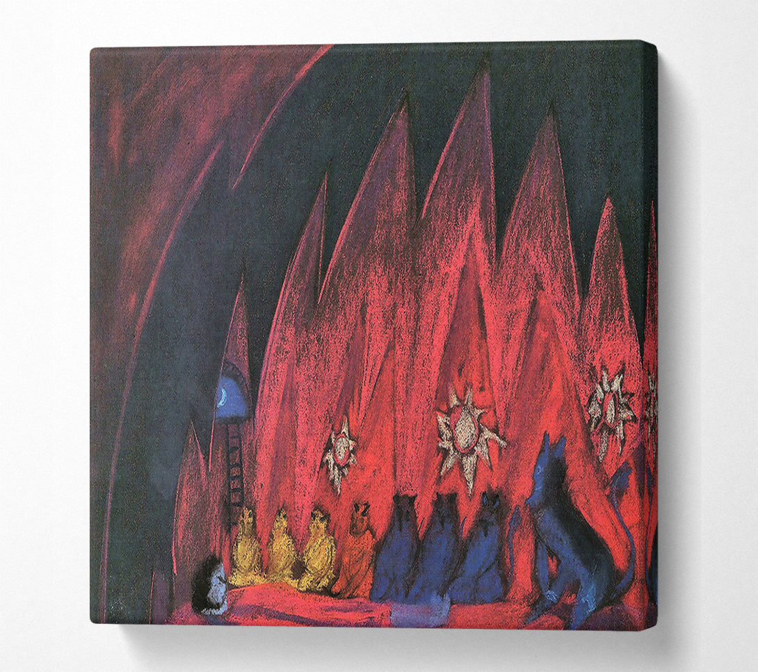  A Canvas Print of Walter Gramatte The Dreaming Boy 5 Canvas Art