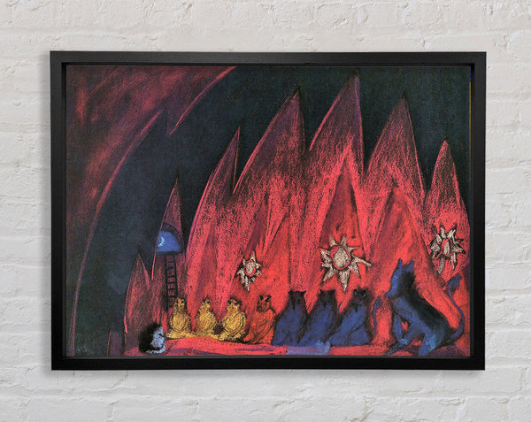 Walter Gramatte The Dreaming Boy 5 Framed Print