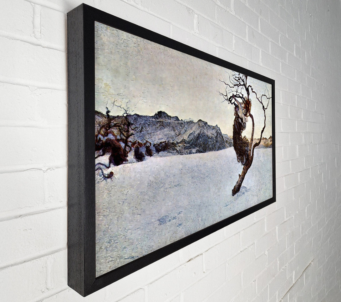  A Canvas Print of Segantini The Evil Mothers 1 Canvas Art