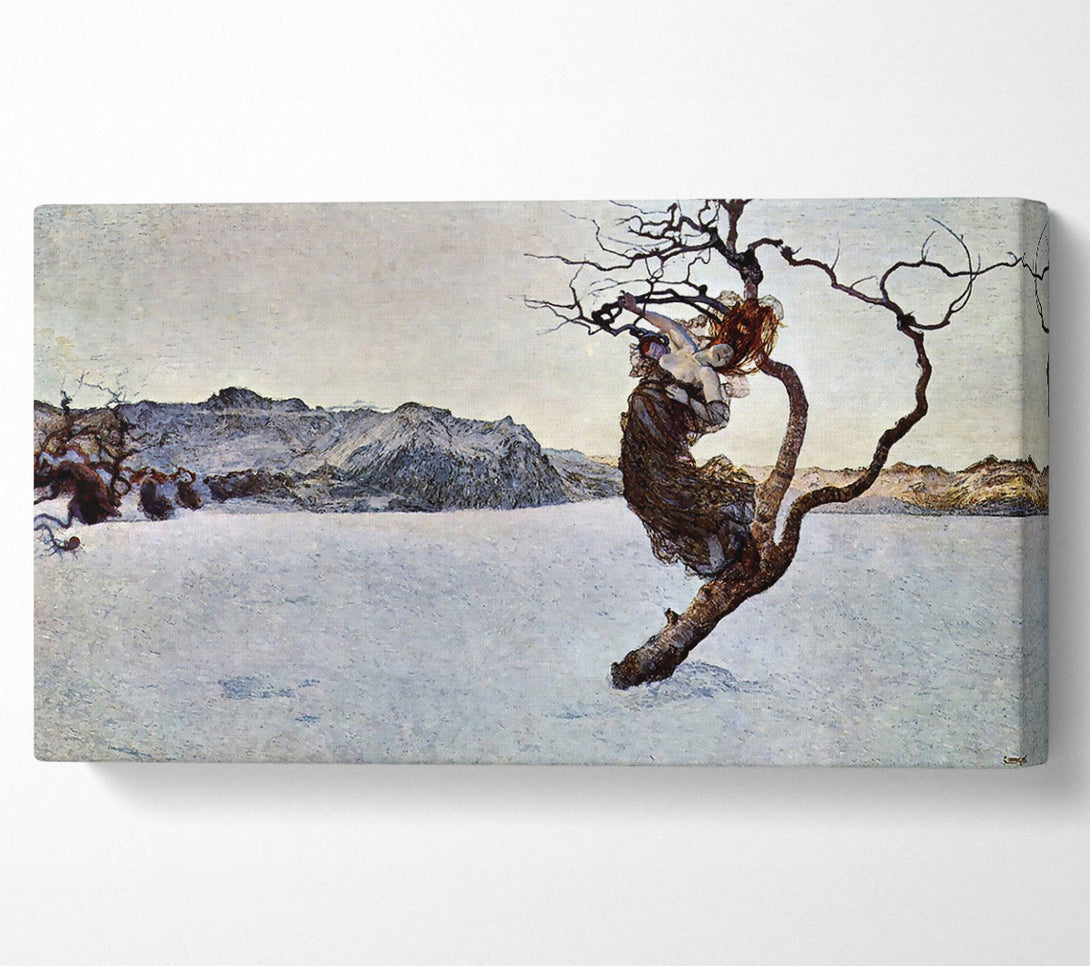  A Canvas Print of Segantini The Evil Mothers 1 Canvas Art