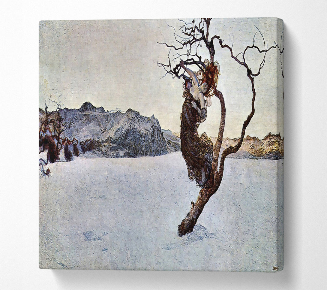  A Canvas Print of Segantini The Evil Mothers 1 Canvas Art