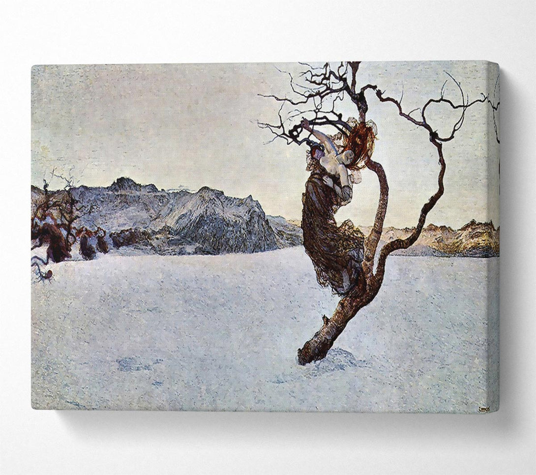 A Canvas Print of Segantini The Evil Mothers 1 Canvas Art