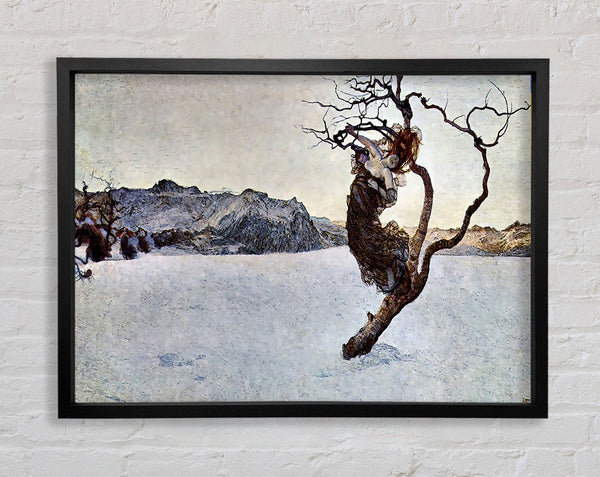 Segantini The Evil Mothers 1 Framed Print